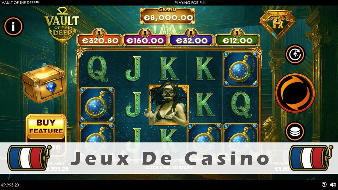 Démo de la machine à sous Vault of the Deep Slot