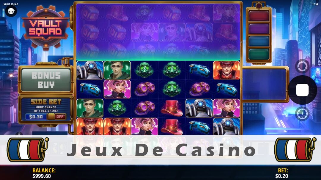 Démo de la machine à sous Vault Squad Slot