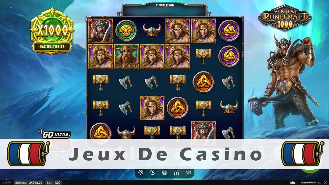 Démo de la machine à sous Viking Runecraft 1000 Slot