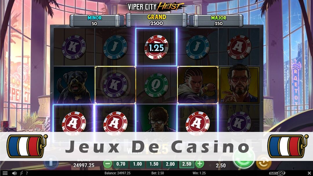 Démo de la machine à sous Viper City Heist Slot