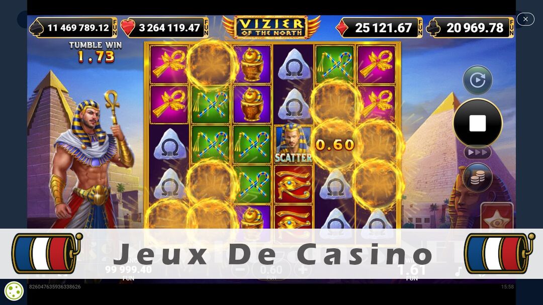 Démo de la machine à sous Vizier Of The North Slot