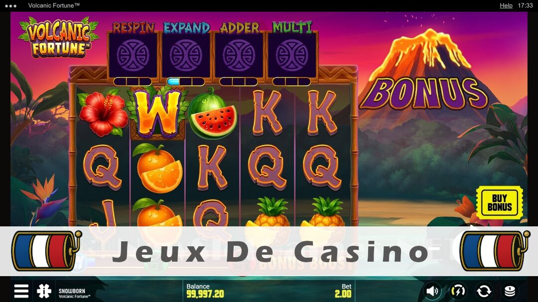Démo de la machine à sous Volcanic Fortune Slot
