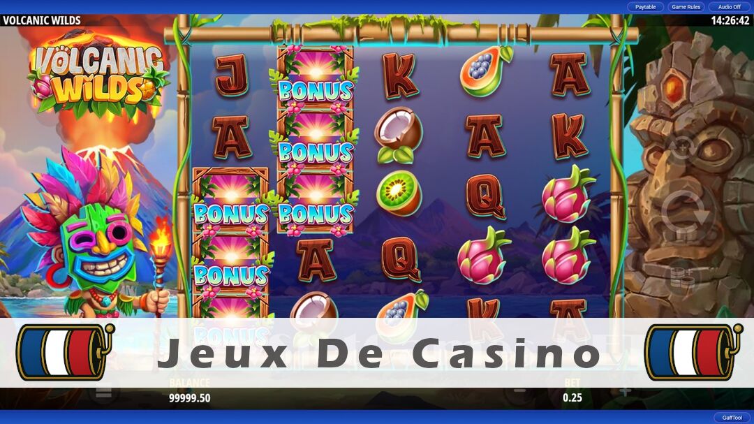 Démo de la machine à sous Volcanic Wilds Slot