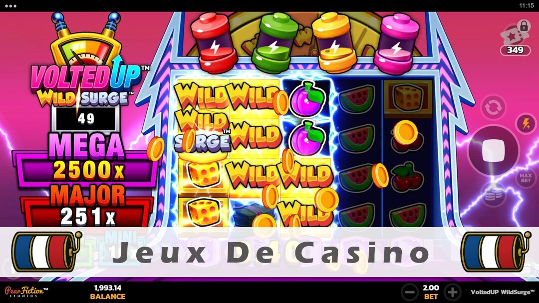 Démo de la machine à sous VoltedUP WildSurge Slot