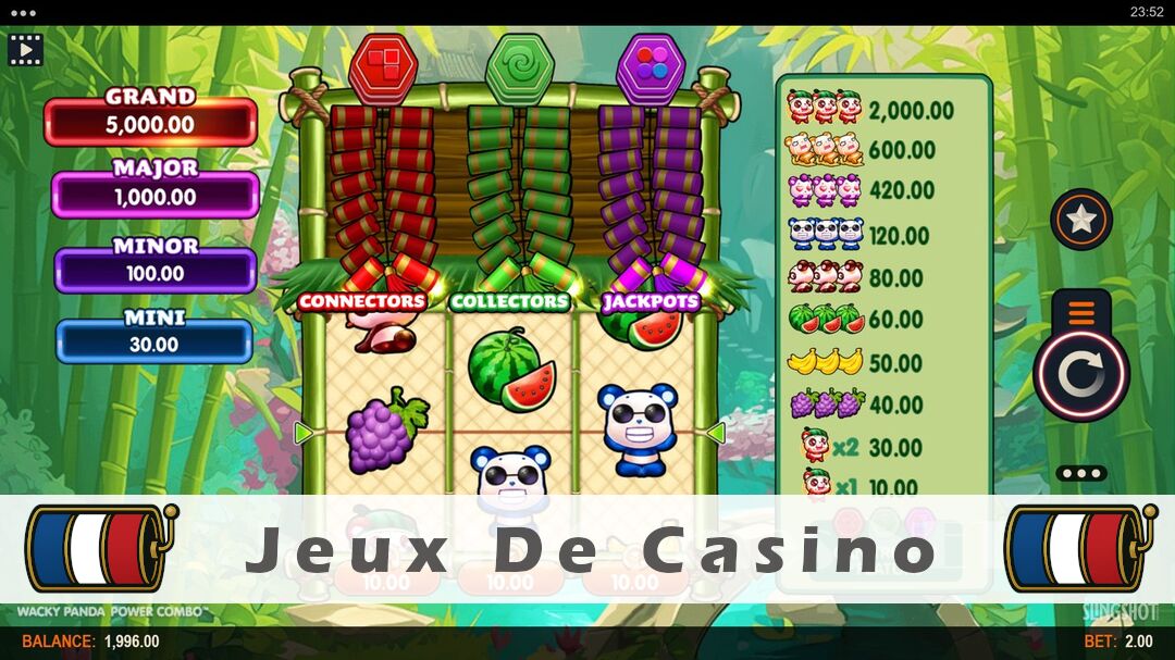 Démo de la machine à sous Wacky Panda Power Combo Slot