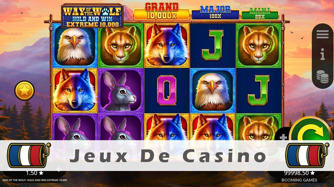 Démo de la machine à sous Way of the Wolf Hold and Win Extreme 10000 Slot