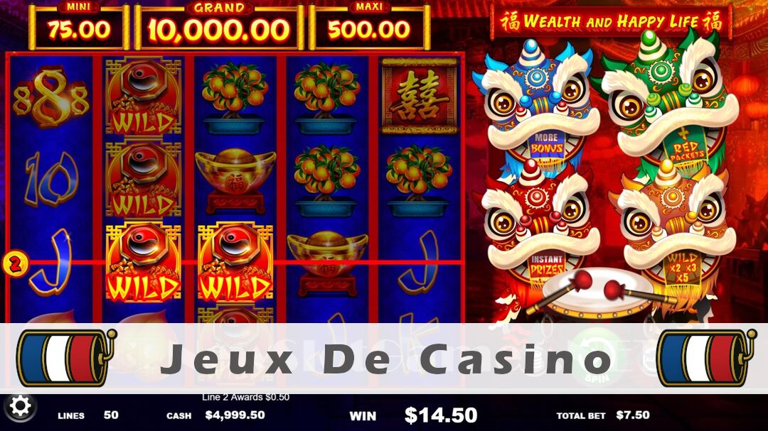 Démo de la machine à sous Wealth and Happy Life Slot
