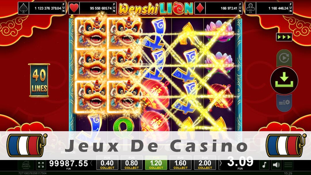 Démo de la machine à sous Wenshi Lion Slot