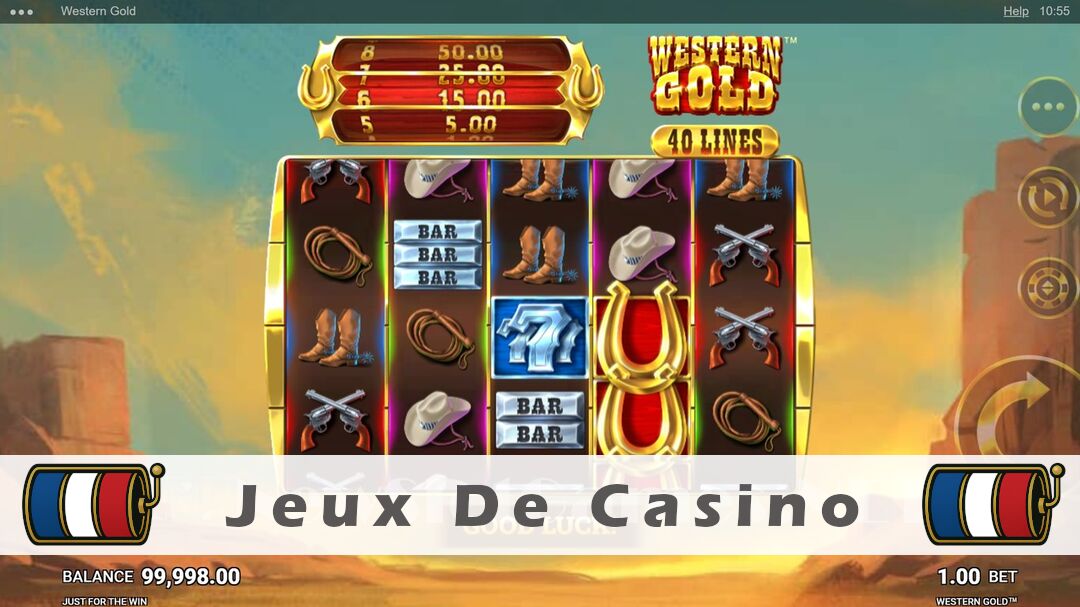 Démo de la machine à sous Western Gold 3 Slot