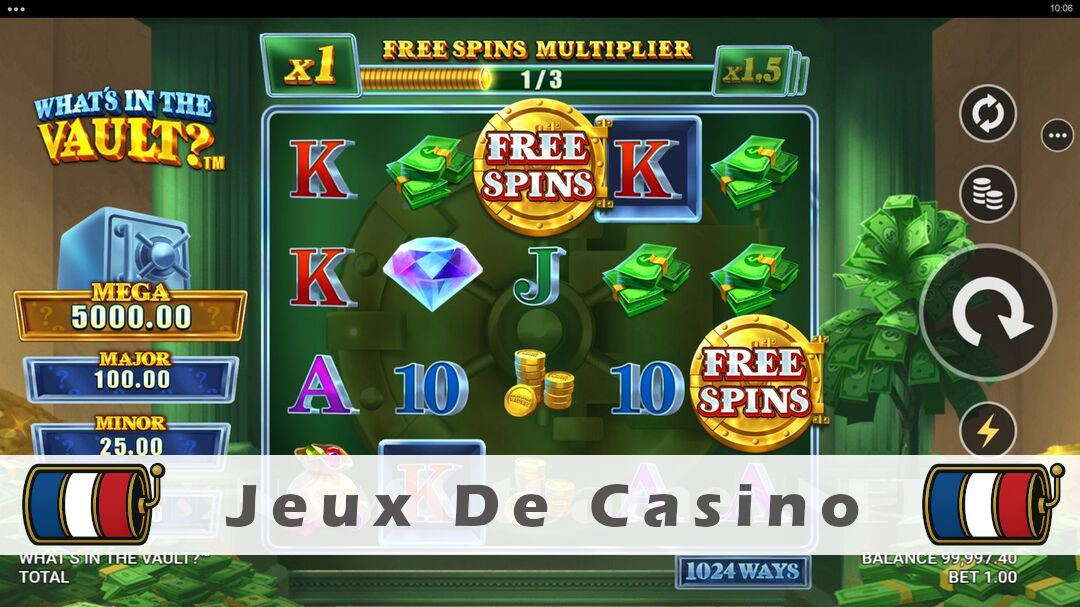 Démo de la machine à sous Whats in the Vault? Slot