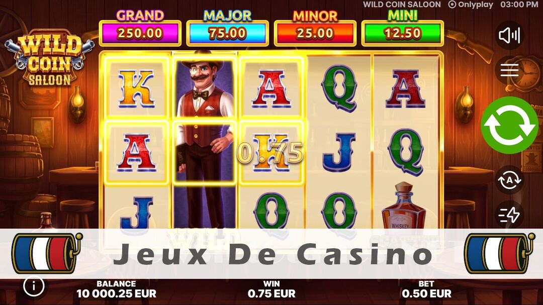Démo de la machine à sous Wild Coin Saloon Slot