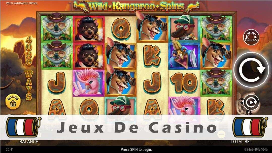 Démo de la machine à sous Wild Kangaroo Spins Slot