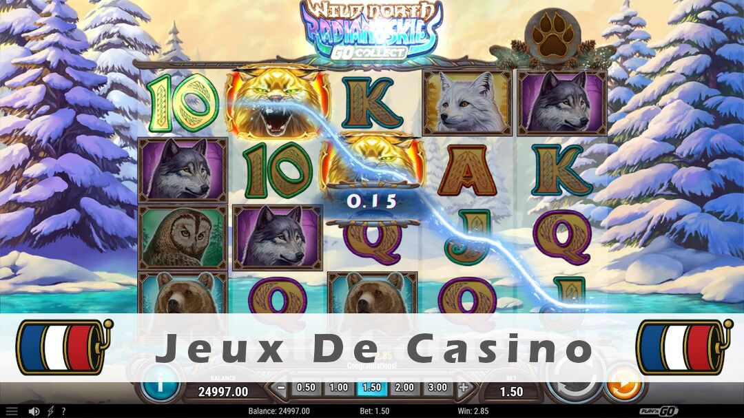Démo de la machine à sous Wild North Radiant Skies Go Collect Slot
