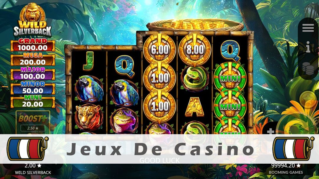 Démo de la machine à sous Wild Silverback Slot