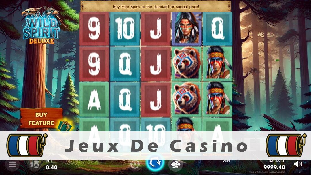 Démo de la machine à sous Wild Spirit Deluxe Slot