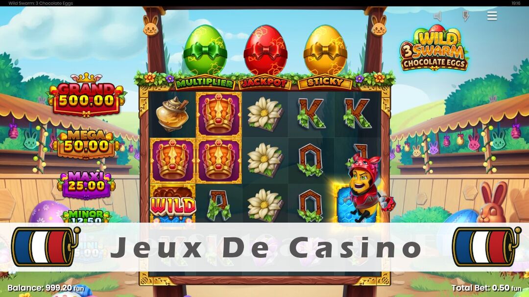 Démo de la machine à sous Wild Swarm 3 Chocolate Eggs Slot