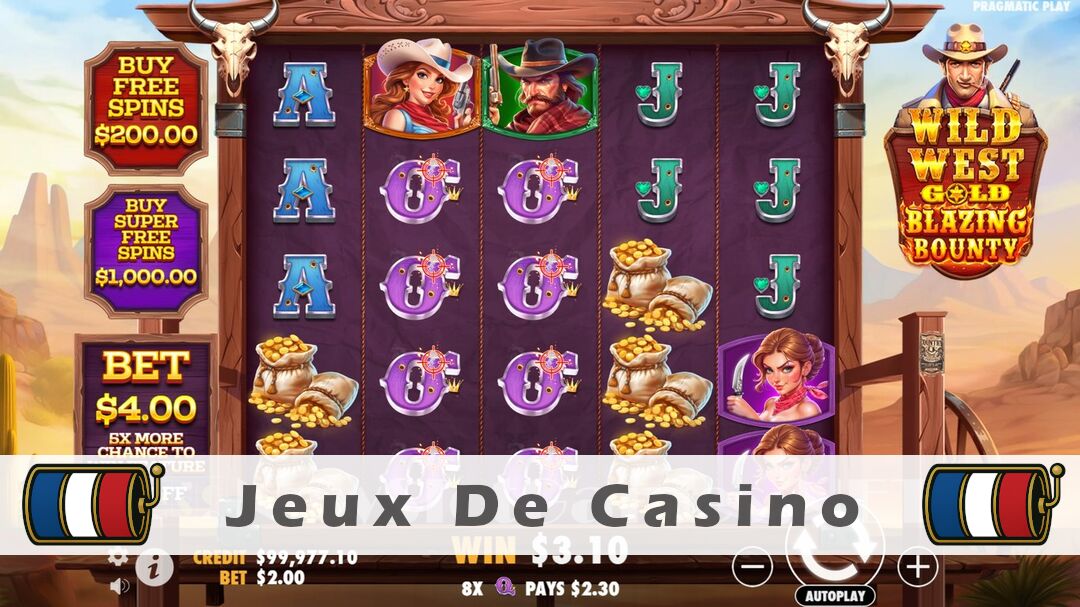 Démo de la machine à sous Wild West Gold Blazing Bounty Slot