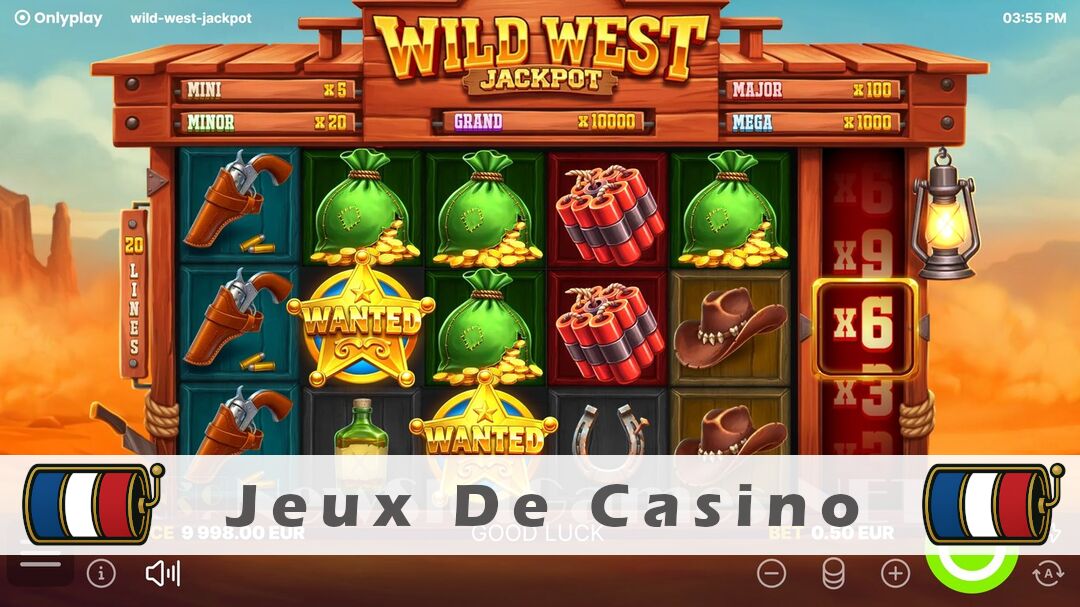 Démo de la machine à sous Wild West Jackpot Slot
