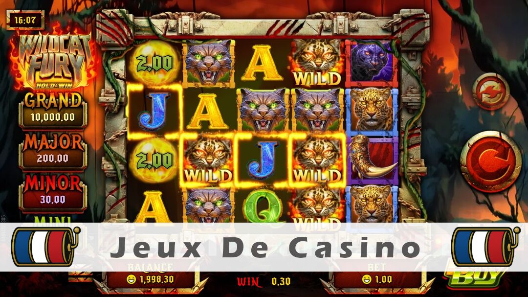 Démo de la machine à sous Wildcat Fury Slot