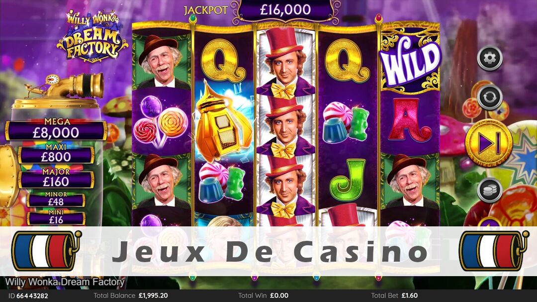 Démo de la machine à sous Willy Wonka Dream Factory Slot