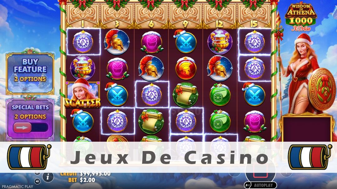 Démo de la machine à sous Wisdom of Athena 1000 Xmas Slot