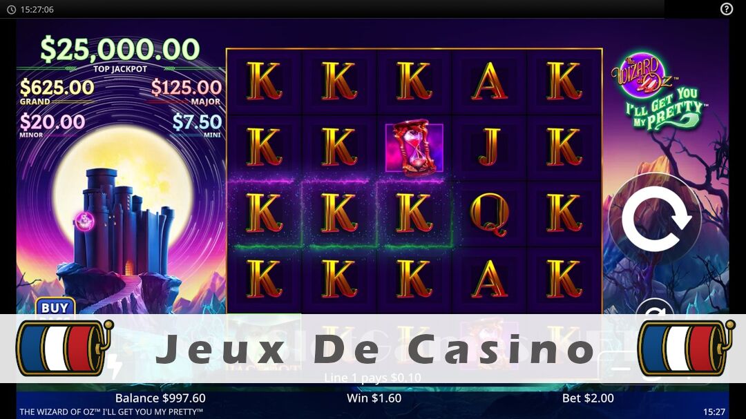 Démo de la machine à sous The Wizard of Oz Ill Get You My Pretty Slot