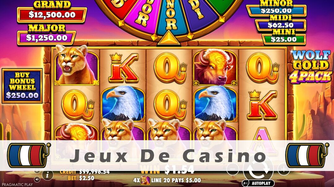 Démo de la machine à sous Wolf Gold 4 Pack Slot