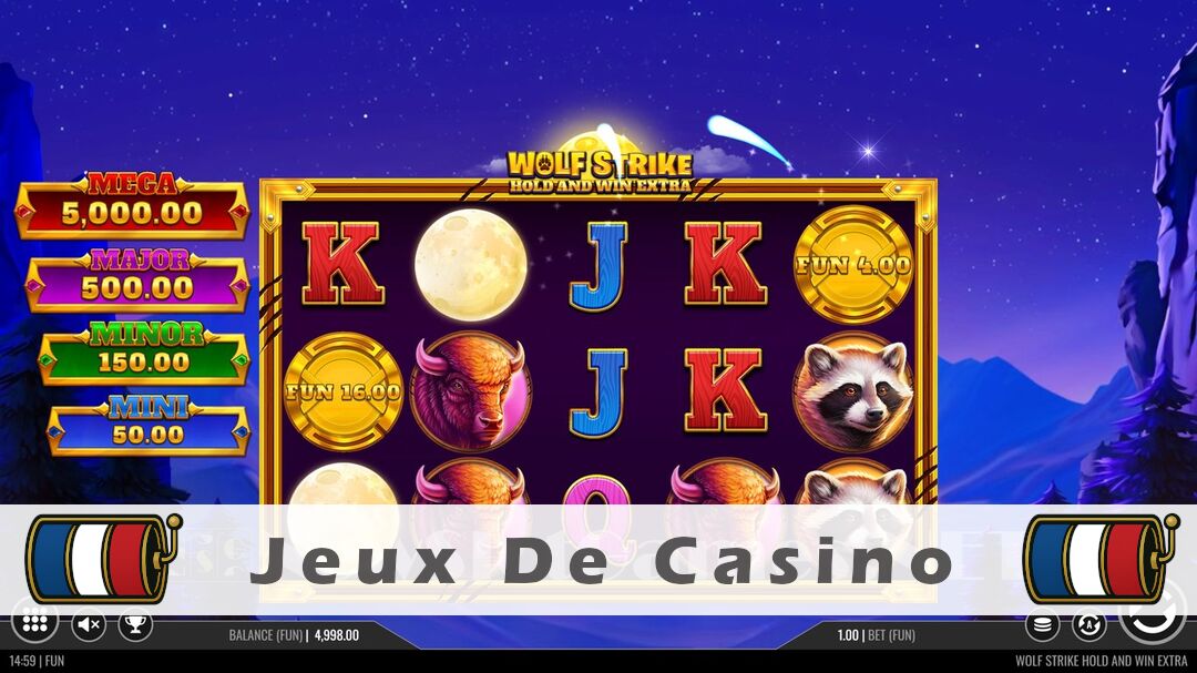 Démo de la machine à sous Wolf Strike Hold & Win Extra Slot