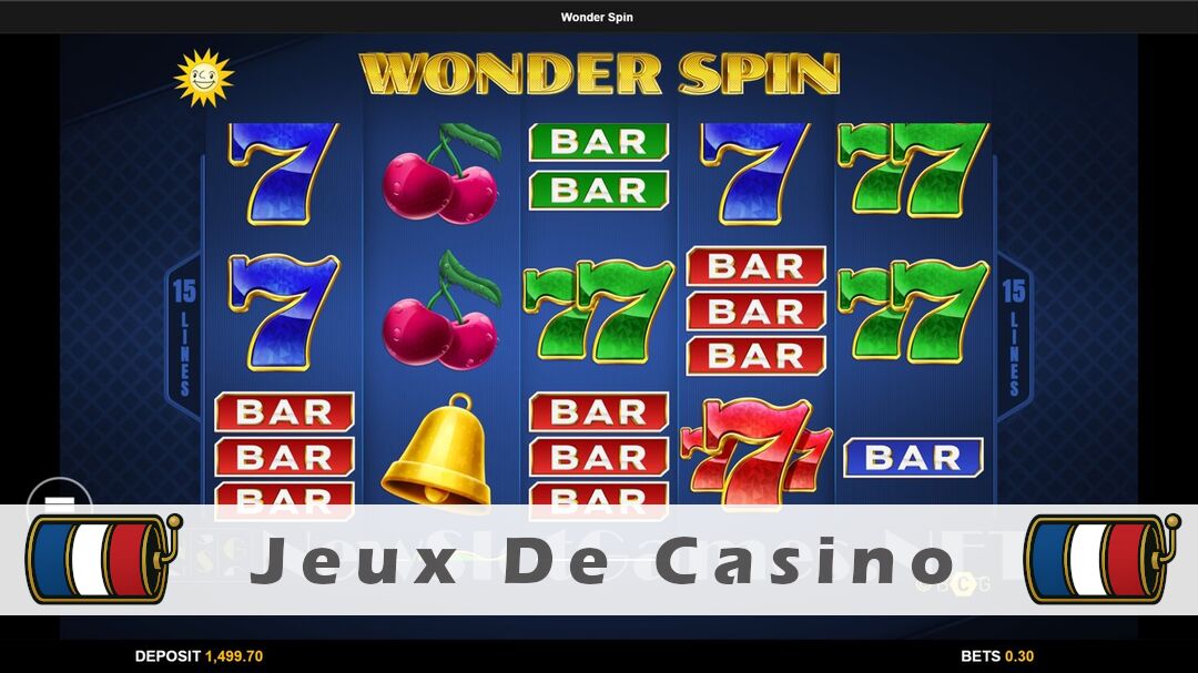 Démo de la machine à sous Wonder Spin Slot