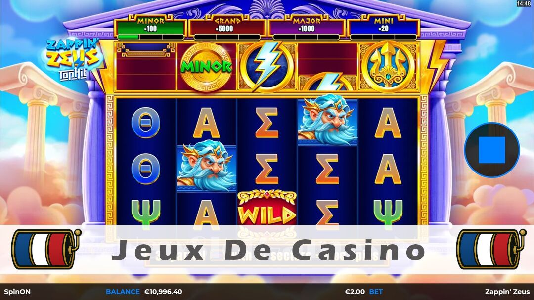 Démo de la machine à sous Zappin Zeus TopHit Slot