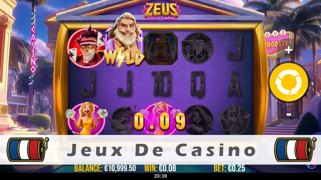 Démo de la machine à sous Zeus God of Gaming Slot