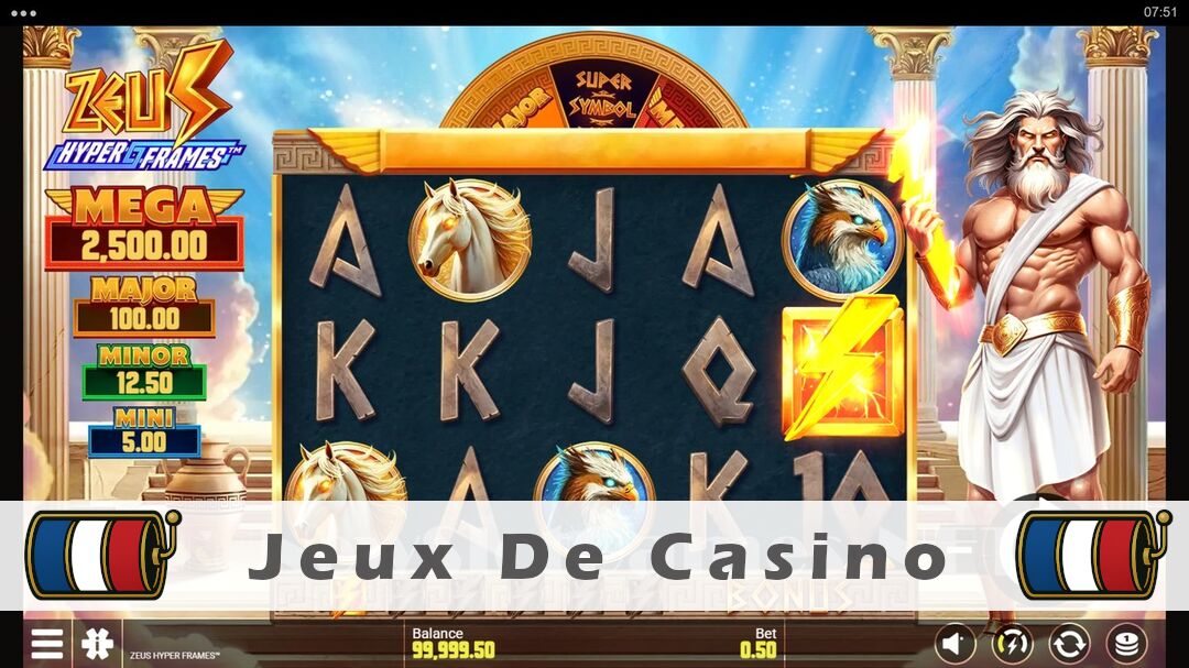 Démo de la machine à sous Zeus Hyper Frames Slot
