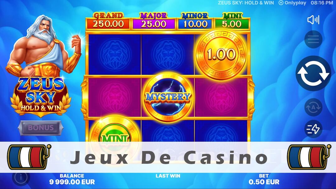 Démo de la machine à sous Zeus Sky Hold & Win Slot