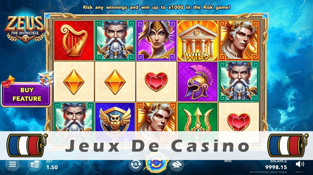 Démo de la machine à sous Zeus the Invincible Slot