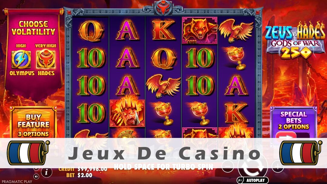 Démo de la machine à sous Zeus vs Hades Gods of War 250 Slot