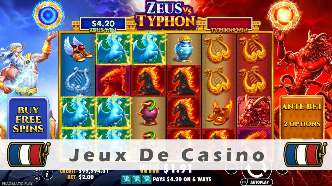 Démo de la machine à sous Zeus vs Typhon Slot