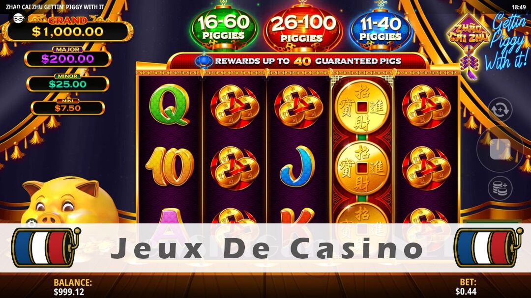 Démo de la machine à sous Zhao Cai Zhu Gettin Piggy With It Slot