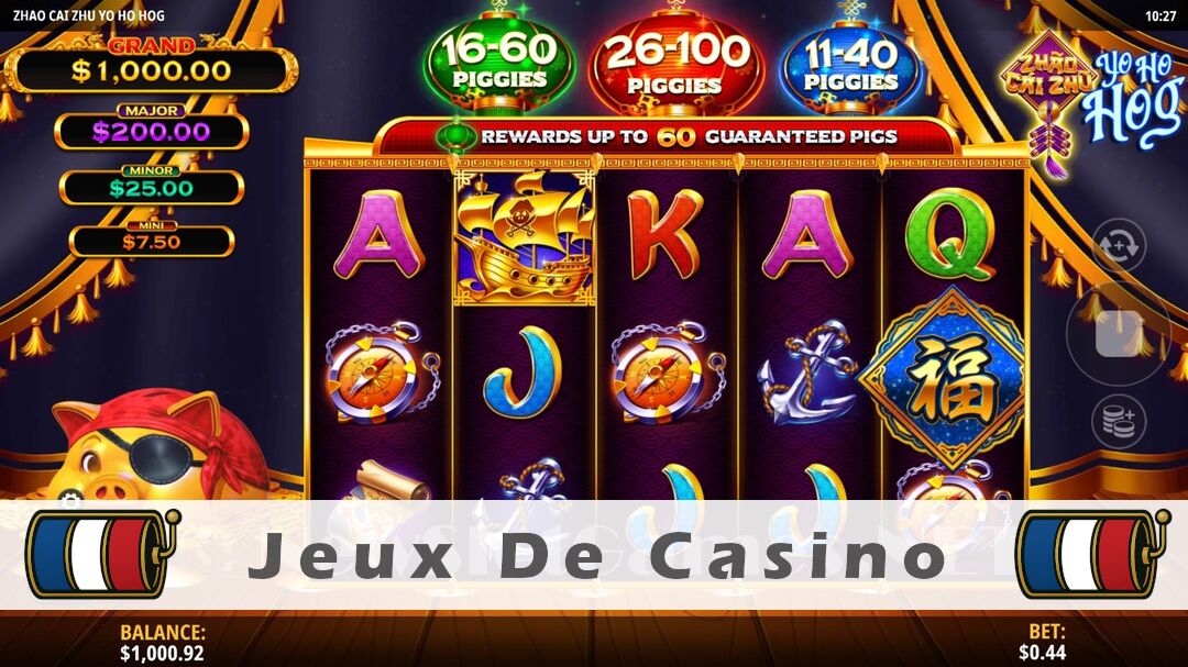 Démo de la machine à sous Zhao Cai Zhu Yo Ho Hog Slot